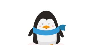 jak narysować pingwina